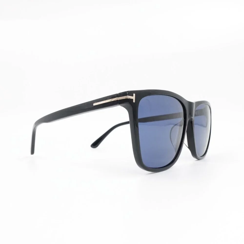 Tom Ford TF0832 Fletcher Square Sunglasses Blue Black OS - Picture 7 of 16
